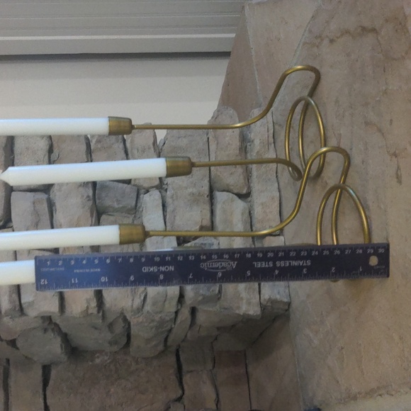 Gold Serpent Snake Twisted Candle Holders - Picture 3 of 4